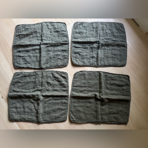 Hawkins New York Simple Linen Quilted Sham Set - Picture 1 of 3